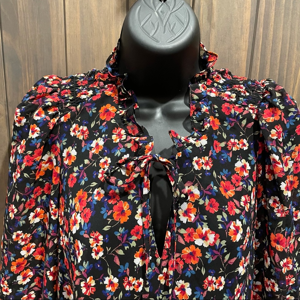 Calvin Klein pie-crust collar dress